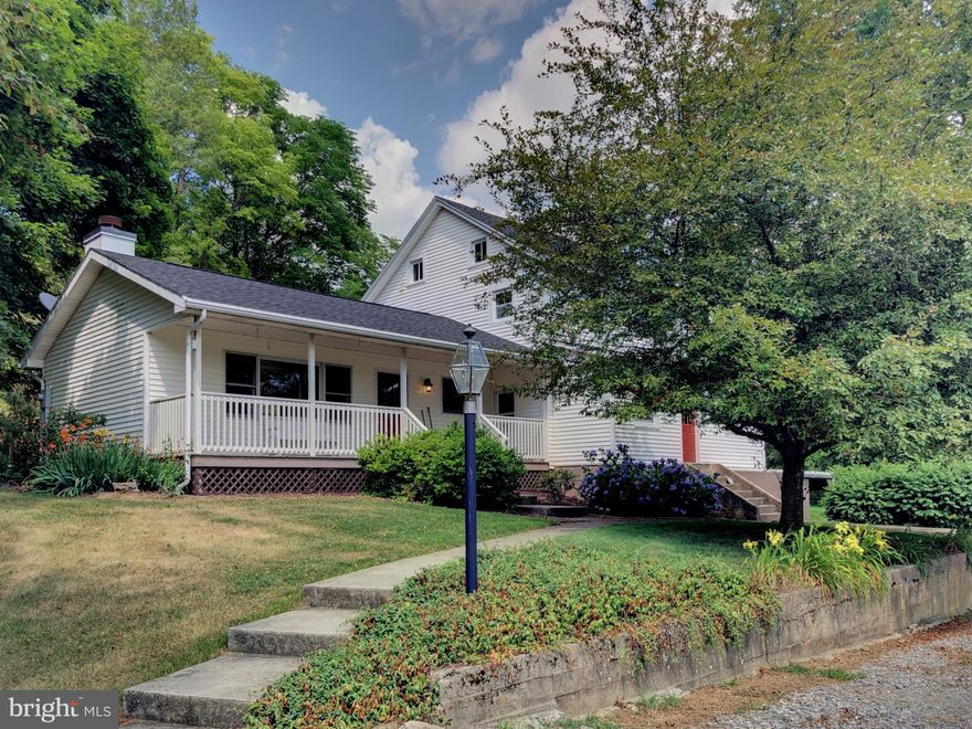 Over 32 acres of beautiful farmland located in the Waynesboro School District.  Remodeled 2 story farmhouse offers over 2,400 sq ft.  Spacious 1 st floor master suite addition  with  ceramic tile bath, walk in shower and dual sinks is sure to please.  Living room has a wood burning fireplace and large sliding doors that lead to a rear patio.  Kitchen offers a pantry, drinking water system,  breakfast nook, all appliances convey and an adjoining mud room.  Formal dining room, office with built in shelving, convenient 1st floor laundry/full bath  completed the perfect 1st floor floor plan.  2nd floor has 3 bedrooms, plenty of closets and a full bath.  Basement has interior access stairs leading to a workspace with a wood stove and a walk out entrance.  Property includes a detached 3 car garage with  heated side workshop,  dog kennel, corn crib/wagon shed and barn/silo.   Gas propane furnace, central ac, newer roof, replacement windows, well and septic system.    16 acres of the farm are tillable