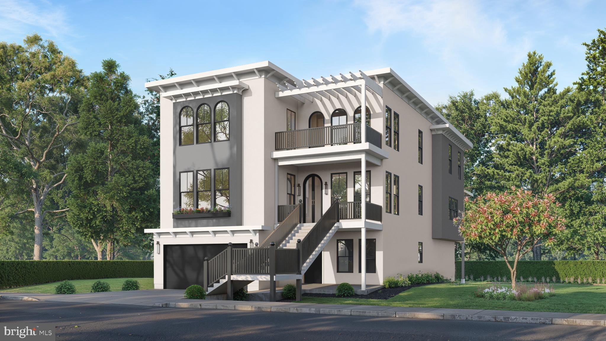 Next Level new construction in walking distance to everything! Slated for JULY delivery and inspired by Charleston's most stately and welcoming homes, Magnolia Walk is an enclave of 4 magnificent and ideally located homes in the heart of Media, a vibrant community filled with arts and entertainment. . These grand residences boasting over 6,000 square feet are situated in the most scenic and desirable area of the borough and are a stones throw away from State streets quaint shops, restaurants and pubs.
Flooded with light and presence this home is a fusion of timeless character and modern sensibility and comfort.
Multiple grand porches lend themselves to relaxation and entertaining and provides a lifestyle worthy of this charming historic town. Grab a bourbon or a sweet tea and savor the sanctuary of the quiet small town vibe. Or.. Take a stroll up into town for " Dining Under the Stars" or window shopping or just relax in one of the many outdoor spaces these homes have to offer. Enjoy morning coffee in the breakfast room wrapped in windows, or on the owners suite deck. The main floor walk out with bonus room can accommodate a 5th bedroom with en suite and is perfect for an in law suite, au pair quarters or a 1st Floor primary bedroom. These large lots can accommodate a 15x20 pool AND a 1,200 square foot pool guest house and optional elevators eliminate the need to ever move.
Centrally located between Valley Forge and Wilmington 15 minutes from Philadelphia International Airport and Center City and located in prestigious Rose Tree Media school district this home is a suburban sanctuary with a city like vibe and will not last long at this special price.
renderings are for marketing purposes only