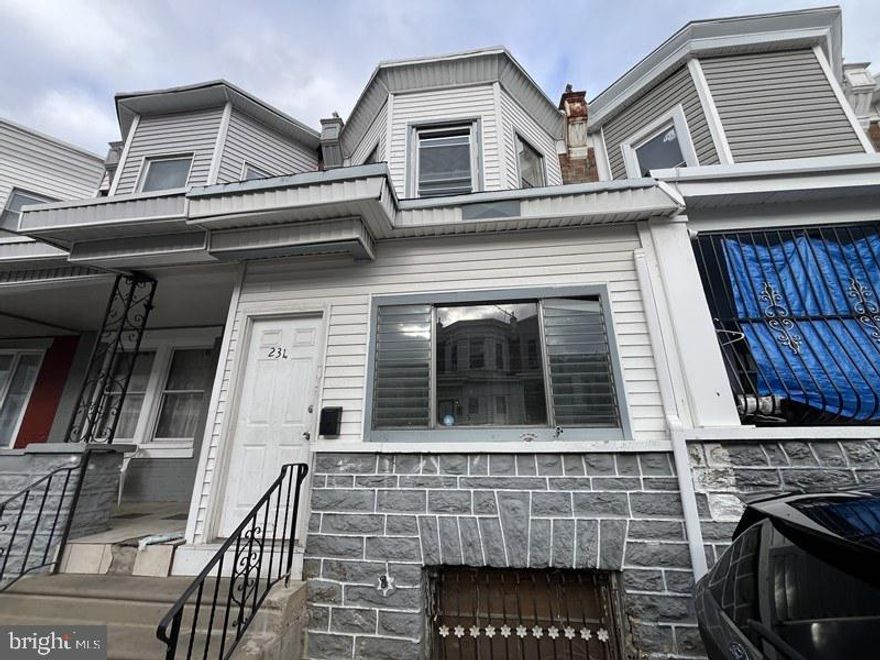 Welcome to a great investment opportunity in the heart of the Olney section of Philadelphia. This two-story rowhome features a living room, dining room, and kitchen with walk-out access to a fenced rear yard. The upper level offers three bedrooms and one full bathroom. Additional highlights include a full unfinished basement and a quiet, tree-lined street location. Conveniently situated near local restaurants, shopping, and public transportation.