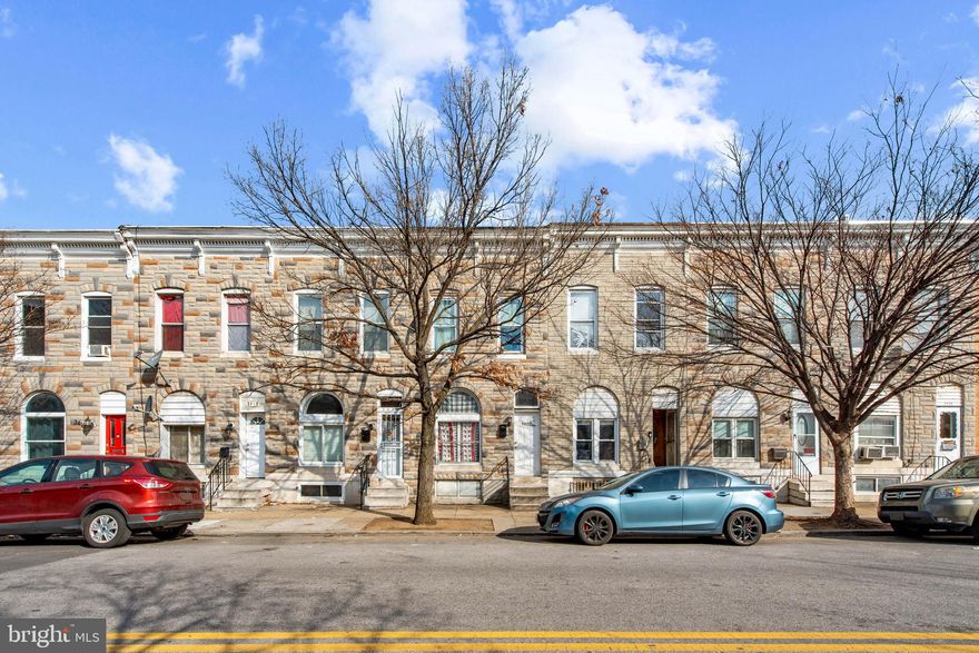 Investor's Delight! Nestled in the heart of vibrant Highlandtown, this charming Federal-style row home offers 1,366 square feet, 4 bedrooms, and 2 full baths. Featuring a traditional floor plan with hardwood floors throughout, the home exudes warmth and timeless appeal. Ideally situated just minutes from Patterson Park, Johns Hopkins Bayview, and a variety of local shops, cafés, and dining options, this home offers convenient access to public transit and major commuter routes, including I-95 and I-895.