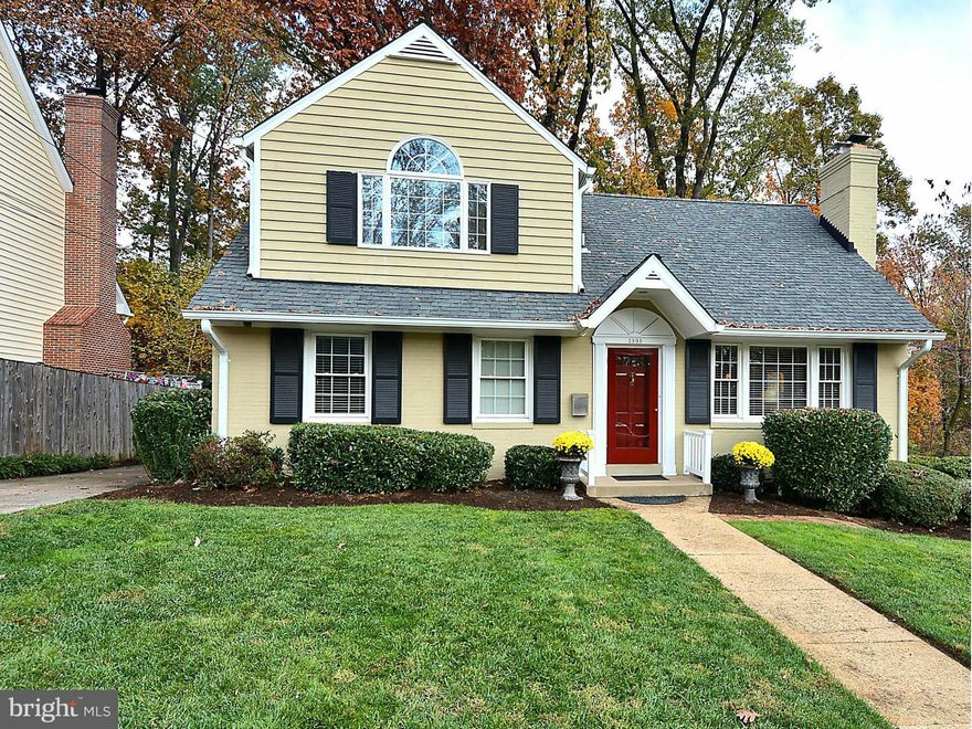 Breathtaking Monticello Park is your backyard in this well-maintained home. An enormous deck will allow you to entertain and appreciate the view, and the family room is surrounded by windows for cooler days. Original charm throughout includes trim work, wood floors and tile. Systems, roof, windows and many appliances are updated. Close to Del Ray and great location for DC commuters.