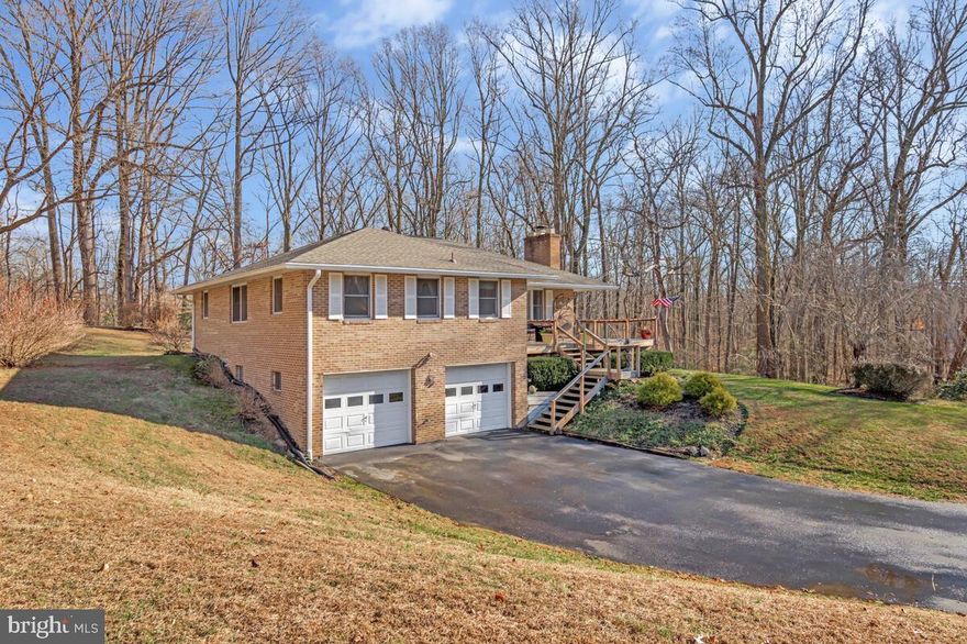 WELCOME to 1921 Haven Lane - a  RARE SALE in a PREMIERE Dunkirk location !!! In a neighborhood directly situated next to Ward Farm Recreation and Nature Park, this contemporary home is only 1 of 11 homes on a quiet cul-de-sac hideaway with easy access to Walmart, Route 4 North/South and a little over 1 minute drive to the heart of Dunkirk Towne Center - convenience at it's best.  Sitting on an expansive 3.12 acres with mature  grape arbor, pear/apple trees and oversized shed  w/ power and studio setup, this 3 bedroom 3 bath ALL brick home boasts a Brand New Heat Pump and Air Handling Unit, Newly Applied Fresh Paint,  Roof less than 3 years young, Updated Kitchen, Master Bath, Granite Countertops, Stainless Steel Appliances, Brick Fireplace, Hardwood Flooring and Wrap-Around Deck to enjoy outdoor living with panoramic neighborhood views.