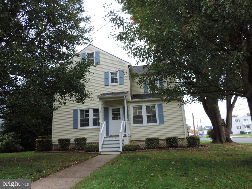 This charming 3 bedroom, 1 1/2 bath Colonial is situated on a corner lot.   This traditional style home includes a living room, dining room with one built in china cabinet, kitchen with French doors leading  to the deck, den/office, powder room and partially finished basement with a family/playroom.   Fixed stairs to the very spacious attic.  The attic is perfect for additional storage or use your imagination and turn it into a bonus room.  Detached 1 car garage and a carport with sensors for lights to come on automatically.  Roof was replaced in 2014,  furnace & A/C replaced in 2013 and the basement was waterproofed in 2003.   Please follow CDC Guidelines.  No more than 3 people in the home at a time, use the hand sanitizer.  Please don't let the cats out.