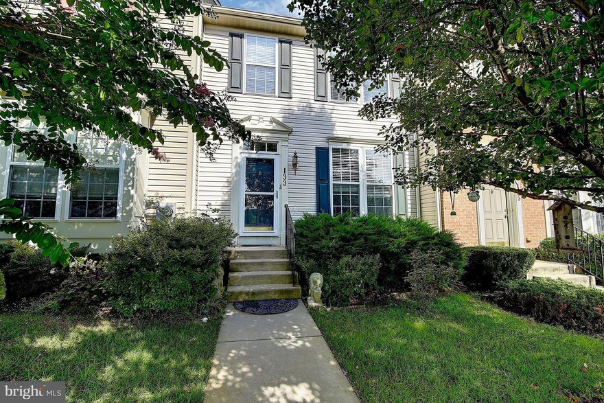 Well Maintained 3BR Townhome in Galyn Manor. Main level features Hardwoods, LR, Kitchen, DR, and optional Sunroom with Gas FP. Upper level boasts 3 Bedrooms featuring a Master Suite with sitting area and full luxury bath. Fully finished lower level with Large Rec Room and storage room. Rear yard has privacy fence, trex deck, and storage building. Great Commuter location close to MARC train and 340