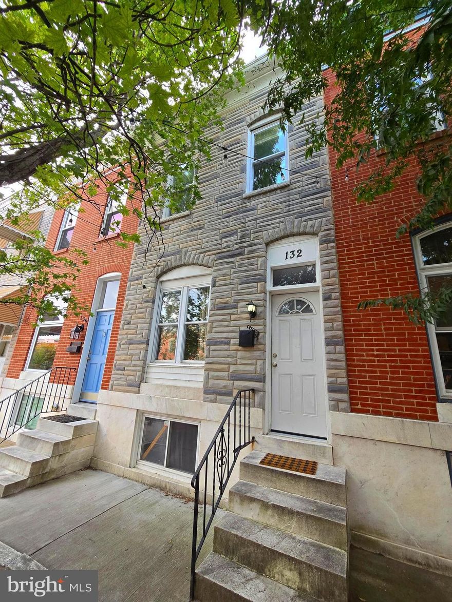 Just 2 blocks from WONDERFUL Patterson Park. This reasonably priced townhome is located on a brick lined street with plenty of Green canopy! Looking for 2 nice size bedrooms with both a dedicated bath and hall bath? Perfect for roomies.  Enjoy your main level open floor plan and spacious kitchen with plenty of storage PLUS additional storage for just about anything in the large unfinished lower level.  Easy walk to the park, Public House , tennis courts , numerous running paths in the largest playground in 21224 where you'll also enjoy plenty of outdoor activities and events. Min credit score 680. Screening through Transunion Smart Move. See today!