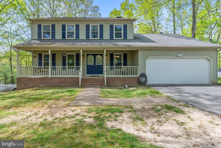 4BR, 2.5BA, 3 Level Colonial in Amenity Filled Aquia Harbour located on a cul de sac/ FLAT driveway! Highlights and Features Include: Foyer w/Hardwood Flooring & French Entry Doors w/Leaded Glass Windows; Living Room w/Carpet & Crown Molding; Dining Room(Turned Office) w/Hardwood Floors, Crown Molding & Barn Entry Door; Kitchen w/Hardwood Floors, Granite Counters w/Breakfast Bar & Stainless Steel Appliances & Pantry; Breakfast Room w/Hardwood Floors & Large Bay Window; Half Bathroom w/Hardwood Floors & Wood Vanity w/Storage; Family Room w/Luxury Vinyl Plank Floors, Wood Vaulted Ceiling & Ceiling Fan w/Light, Wood Burning Fireplace w/Brick Surround & Double Doors to Rear Deck; Laundry Room w/Conveying Washer & Dryer Complete The Main Level. The Upper Level Features Primary Bedroom w/Carpet Floors, Ceiling Fan w/Light, Walk in Closet; Attached Primary Bath w/CeramicTile Floors, Vanity w/Storage, Tub/Shower w/Ceramic Tile Surround; Bedroom 2, 3 & 4 w/Carpet & Closets; Hall Full Bath 2 w/Ceramic Tile, Vanity w/Storage, Tub/Shower w/Ceramic Tile Surround Complete the Upper Level. The Lower Level Features the Unfinished Basement w/Door to Backyard, Basement is Ready For You To Make it Your Own!  Rough in Plumbing! Additional Highlights Include newer HVAC and water heater, LARGE Rear Deck ; Fenced in Backyard w/Firepit; Swing Set; 2 Car Garage & Large Driveway; This home is Seconds from the Back Gate, Perfect for Easy Access to Quantico! Aquia Harbour Amenities include: Two Pools; State Certified Police Force; Fire Dept; Marina w/Boat Ramp & Fishing Pier; Kayak/Canoe Launches; Golf Course w/Pro Shop, Putting Green, Driving Range & the World Famous Clubhouse @ Aquia Harbour Restaurant; Dog Park; Horse Stables, Riding Areas/Trails & Pens; Secure Storage Lot; Community Garden; PreSchool; Fishing Park; 8 Other Parks w/Tot Lots, Tennis, Basketball & Abundant Wildlife Including Bald Eagles in the Sky Above! The Harbour also features Great Community Events including Independence Day Celebration w/Fireworks, Oktoberfest, Movie/Game Nights and So Much More!!!! **OFFER SUBMISSIONS Prior To and Over the Weekend Need to be Received by Sunday Night 5/5 for Review and Response on Monday 5/6**