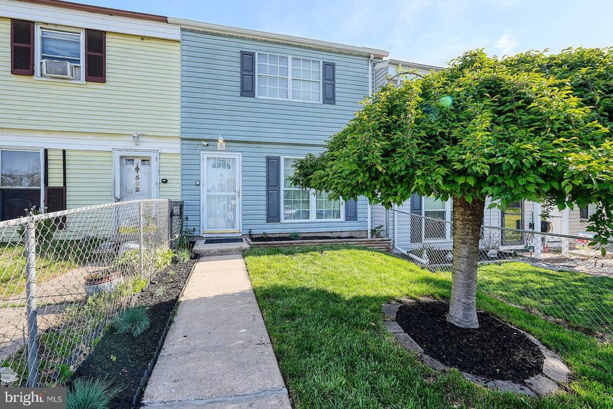 Welcome to this 3 beds and 1.5 baths situated in tranquil Taneytown, This home enjoys neutral tones through, updated kitchen and bath, all stainless steel appliances are new, the sliding door leads you to a back yard with  a private fence, upstairs , you will find three generous sized rooms . Additionally, it is conveniently located close to major commuter routes and public transportation and walking distance to CVS, Auto-parts, Food Lion ,Keny's Restaurant and Mcdonalds  .Welcome and Enjoy!