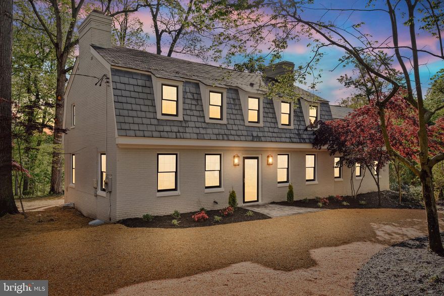 Incredible price for this showstopping  renovation, you must see to believe. This waterfront gem has it all and provides serene water views from most rooms in the home. Located on almost two acres just minutes from Downtown Annapolis. The seller has thoughtfully renovated this gorgeous home while retaining the original home. Main level has been re-worked and opened up to appeal to the pickiest buyer. Foyer features gorgeous hardwood floors and gorgeous staircase restored to former glory. Large Living Room with custom molding and wood burning fireplace. Gorgeous kitchen with quartzite counter tops and white marble chevron backsplash.  Top of the line stainless appliances include  Verona electric range.   Gorgeous Wolf white shaker kitchen cabinets plus high end fixtures . Focal point of the kitchen is the 5+ person island. Charming screened in porch overlooking the water is the perfect spot for entertaining. Upper level features 4 bedrooms, 2 full baths and laundry room. Master bedroom with wood burning fireplace . Master bath with quartz counter tops, gorgeous Carrara flooring and new fixtures and lighting. Guest bath also features full renovation with quartz counter tops, custom tile work and top of the line fixtures and lighting. Home features unfinished basement with unlimited potential. Basement fully waterproofed. Home also features new water treatment system, all new Anderson windows, new HVAC and all new electric and plumbing. Owner rebuilt walk way down to pier as well as the pier itself. View Matterport tour at https://my.matterport.com/show/?m=NJvtdrne6Zn&mls=1