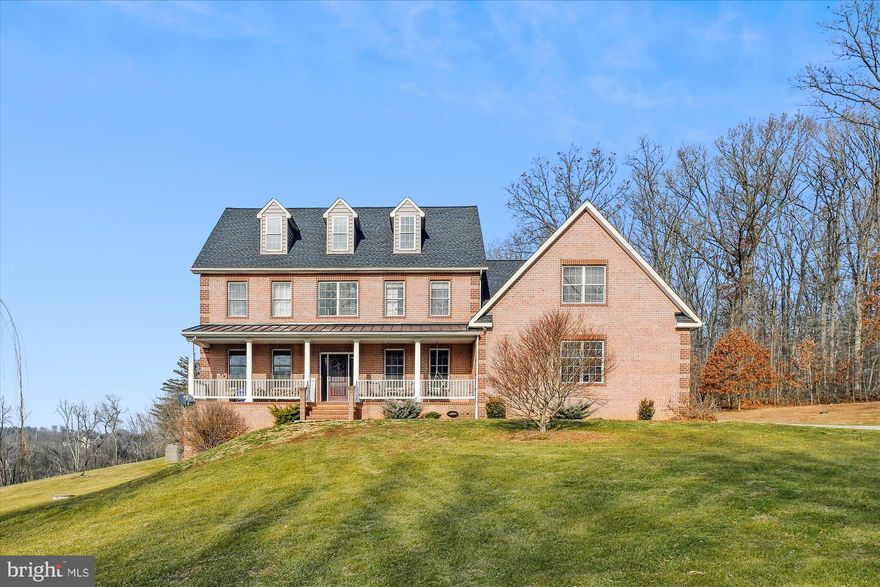 Welcome to a peaceful paradise located in the coveted Hereford Zone School District!  This 47 acre property is a perfect place to raise a family, walk the wooded trails, or even go hunting. Included is a 7,161 square foot custom built brick home with 6 bedrooms and 5 and a half baths.  From the oversized 3 car garage enter a spacious mudroom that has laundry hook up.  The open concept dining, kitchen and family room is complete with custom hickory cabinets and beautiful granite countertops.  A wood burning main level fireplace keeps the whole home cozy.  The partially finished basement has a walk out slider and a pellet stove along with a bedroom, bathroom, and full handicap accessible shower.  In each generous upstairs bedroom there is a full bath and walk-in closets. In addition to the bedrooms there is a full laundry room with storage and a sink.  The unfinished third floor with plumbing hook up has spectacular views and could be turned into a small apartment, movie room, bedroom, or rec room.  Central vac, geothermal heating and many more amenities.

Outside there is a heated inground salt water pool and deck that overlooks the breathtaking sunsets.  A  half acre field is fenced in with a small shelter with electric and water for your favorite pets.  There is also a 26x36 detached garage complete with water and electric as well as stairs leading to second floor storage.  Don't forget to take a walk to dip your toes or catch a fish in Deer Creek!