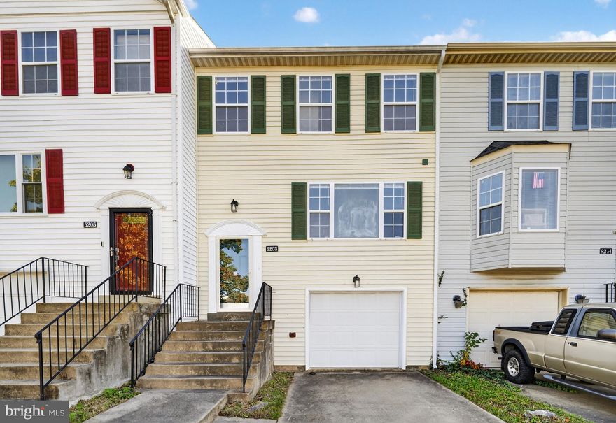 Welcome to your dream home,  Beautifully remodeled home with lots of upgrade. Three level TH ,  Three Bedrooms,  One Full Bathroom, Two Half Bathrooms, New sliding door to New Deck  with fenced backyard. New Garage door. Boasting a fresh interior paint job in a soothing neutral color scheme that complements any décor. The living room is adorned with a charming fireplace, setting the tone for cozy evenings. The kitchen is a chef's delight, featuring all brand new stainless steel appliances (New Refrigerator, New Stove, New Disposal, New Dishwasher, New Build in Microwave oven) and an eye-catching accent backsplash. New quartz counter tops, New cabinets, New sink,  All updated Bathrooms with new cabinets, new sink and new floors and new light fixtures.  Walk out basement to fenced backyard. New ceiling fans and much more....One car garage with driveway. The entire home has been enhanced with new flooring, adding a touch of modern elegance. With these fantastic features, this home is ready and waiting for you to start your new chapter . VERY WELL LOCATED, CLOSE TO SCHOOLS, PARKS, SHOPPING AND MAJOR ROADS.   MOVE IN READY!!!