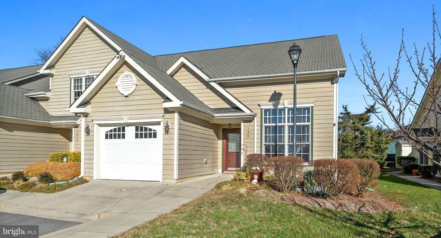 Sought-after 55+ community, ideally located between White Plains and La Plata. This home features almost 1700 sf of living space , one of the largest homes in the community, two finished levels, two spacious bedrooms, vaulted ceilings, and a versatile loft perfect for additional living, entertaining, or recreation. A separate bonus room and plenty of storage.  Enjoy a separate laundry room, a fenced backyard with a storage shed, and the convenience of an attached one-car garage. Fresh new paint from top to bottom and brand-new carpet throughout make it move-in ready. Dining room table & chairs set will convey.  Conveniently located to shopping centers, restaurants Hospital and medical facilities.