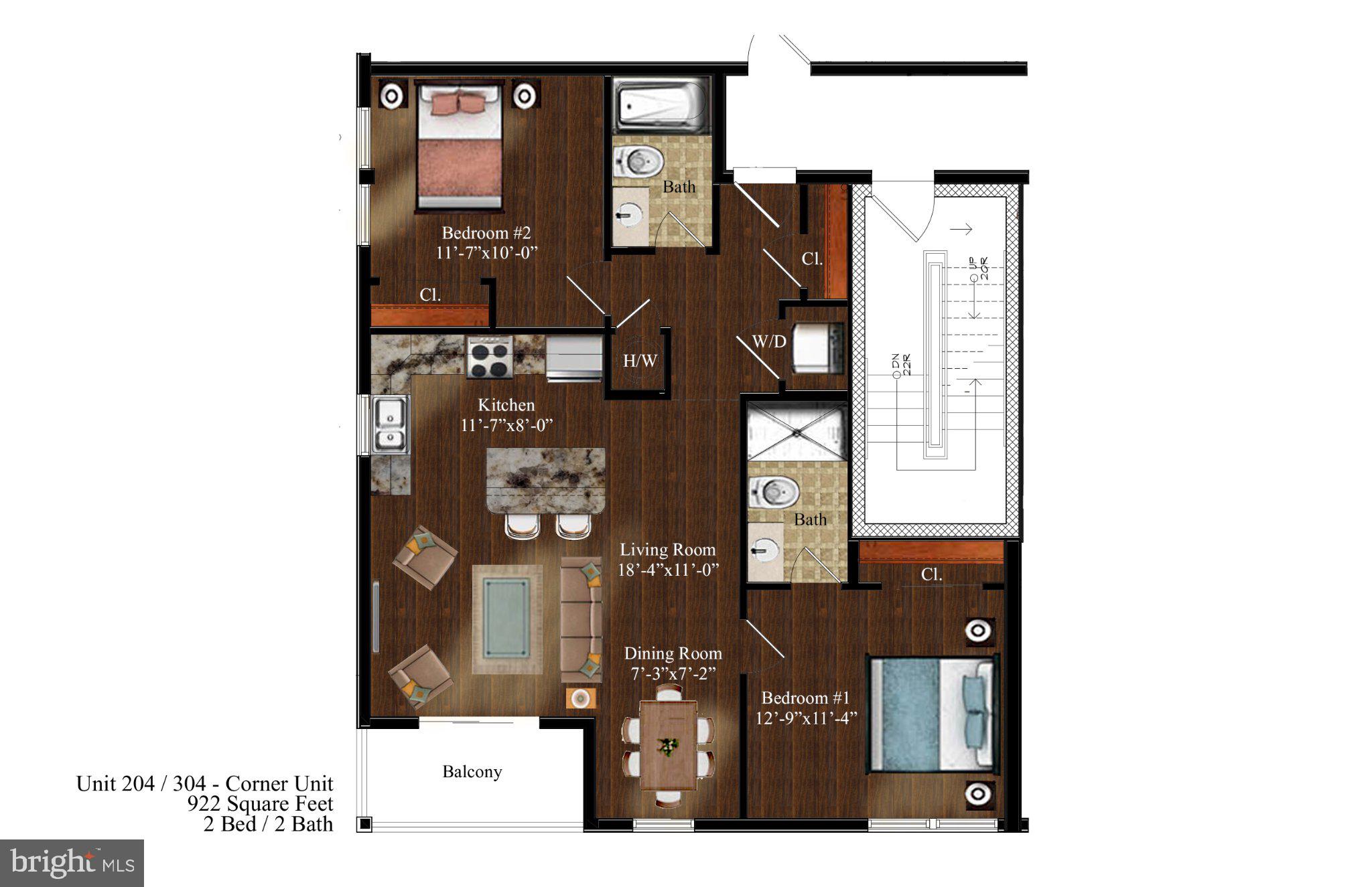 1032 E HECTOR STREET 204