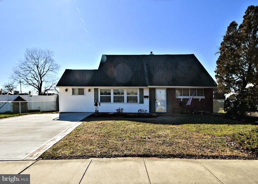 Welcome to 67 Jonquil Lane in the picturesque community of the Junewood section in Levittown, Pennsylvania. 
Bonus finished square feet ! 
The home is spacious, bright, lovingly maintained and meticulously cared-for.
The big ticket items are new and updated, such as the heater, roof, electric panel and lines, driveway etc..
Bristol Township School District students entered a new phase in education as of 2016 with new elementary schools. Junewood community families will benefit from a 21st century learning environment in the District’s state-of-the-art new school Brookwood Elementary. Make note of the extra upgrades such as the new driveway, newer roof, a relocated, updated, updated newer heater ,new baseboard heat and newer windows on the entire front of the home. As per Bristol township there are new and up to "Code" interior and exterior meter and fuse boxes, a new electric panel and lines from the poles.
Furthermore the home boasts low emissivity ( low-e ) exterior storm windows throughout to improve comfort and reduce heating and cooling costs.
The seller has always maintained a maintenance agreement with Meenan.  A new thermostat, GFI's, GFCI's and a floored attic above the den and an above ground oil tank per code on the side of the home.
You will also love the annual flowers in the Spring and Summer that have been planted with pride around the exterior of the home.
The home offers additional living square feet, 4 bedrooms, 2 full bathrooms, a bonus room ( den , office , 5th bedroom , playroom )  AND a Florida / three-season room,  large backyard with TWO large sheds for all of your storage and lawn equipment needs.
The Florida or three-season room has a ceiling fan and is surrounded by glass doors for enjoying your coffee and refreshments while gazing at the Spring flowers ( hyacinth and more ) that will soon be flourishing. The Florida room and yard provide scenery perfect for outdoor gatherings and relaxation with a 6 foot privacy fence.
The formal living  room flows to the kitchen, bonus room and laundry room with an entryway to the Florida room and rear yard. The formal living room offers carpet while the open concept kitchen provides hardwood floors.
There is a fireplace in the formal living room which can be connected to a propane tank.
The kitchen consists of a dishwasher, recessed lighting, ceiling fan, a new stainless steel refrigerator and a large bay window.
The bonus room offers a tile floor, custom shutters, a ceiling fan and a floored attic for extra storage space.
Walk through the hallway on the first floor to the two bedrooms with ample closet space.  
The sunny, main level full bathroom provides a bathtub and tile floors.
On the second level you will find two additional spacious bedrooms with large closets and a full bathroom with a tiled floor, bathtub and vanity.
67 Jonquil Lane is close to parks,  I-95 and transit to Philadelphia and NY and walking distance to shopping.