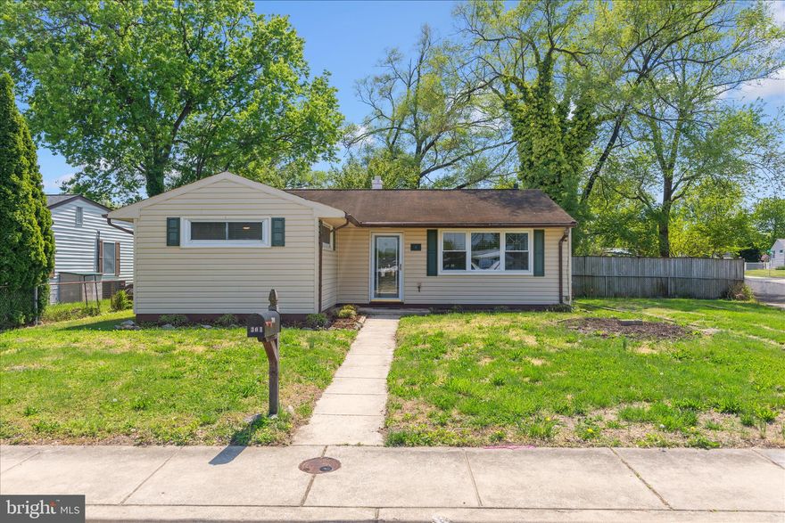 Charming and beautifully updated, this 3-bedroom rancher offers easy one-level living with thoughtful improvements throughout. Inside, you’ll find fresh paint, brand new LVT flooring, newer windows, new blinds, and a stylish kitchen featuring all-new stainless steel appliances. The bright, inviting interior blends comfort and functionality, making this home truly move-in ready.

Step outside to a fully fenced, oversized backyard with endless possibilities for entertaining, gardening, or play. Enjoy the flexibility of a peaceful backyard pond or convert the space into a cozy fire pit gathering area. A spacious storage shed with durable Hardie siding adds even more value and utility. Whether you’re starting out, downsizing, or simply looking for a turnkey home with a fantastic yard, this property is a must-see.