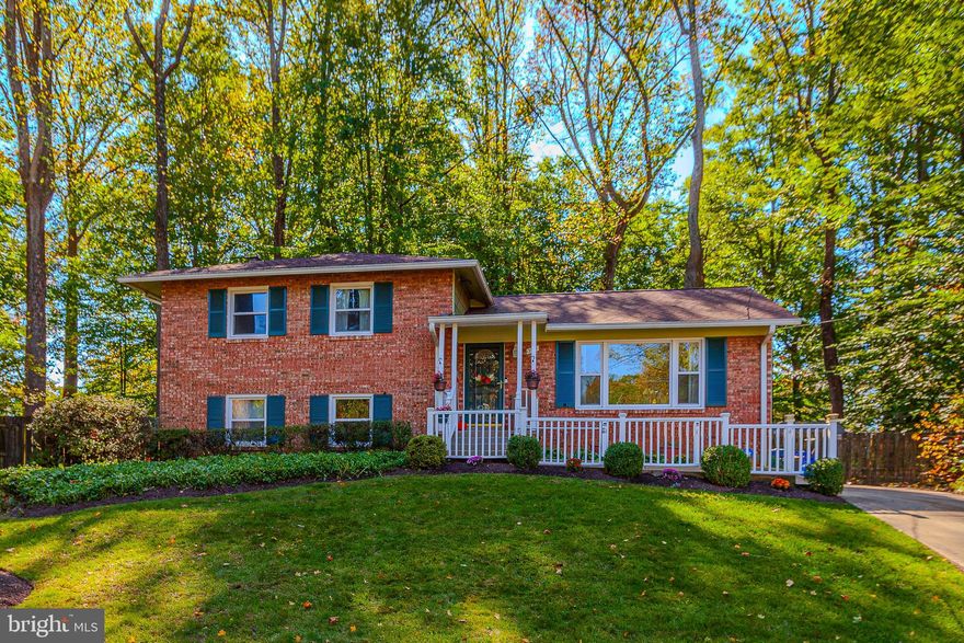 OPEN HOUSE SATURDAY NOVEMBER 16th (1-3pm)  AND SUNDAY NOVEMBER 17th (1-3pm) - Welcome to this lovely split level home in highly sought after Bel Pre Woods! This exceptional property sits at the end of a quiet cul-de-sac on a premium lot and feature an array of desirable features! A sun-filled main level features an inviting foyer, a large living room, a sizable dining area, and an eat in kitchen with plenty of counter and cabinet space! The upper level holds two guest rooms, a hall bathroom, and a primary suite with a large, en-suite bathroom! The first lower level holds two additional bedrooms, a full bathroom, laundry room, and a relaxing family room with fireplace! The basement level offers plenty of room for storage and space for future finished living area! A pristine backyard holds a large storage shed and can be enjoyed from a private deck. Also find off street parking for several cars! Enjoy close proximity to local schools, area shopping, public transportation, and Rock Creek Park! Come quickly!