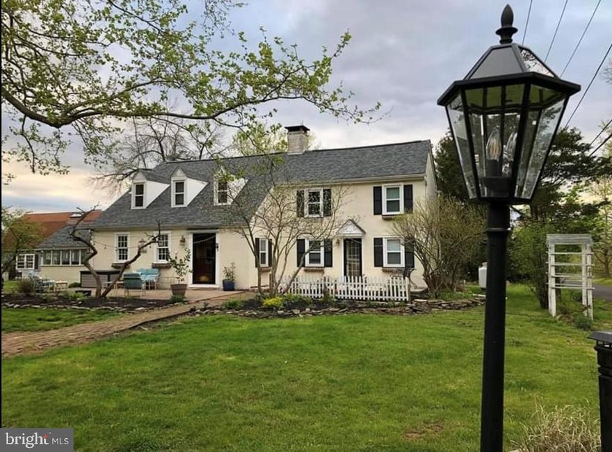 Charming 11-acre Horse Farm located in Doylestown, PA. Main house has 3 bedrooms with 2 bathrooms, large stone fireplace, master and 2nd upstairs bedroom have cathedral ceilings, pumpkin hardwood floors, radiant heat, farmhouse kitchen with granite countertops, and attached sunroom.  There is also a 3-bedroom cottage with bath and open living room/kitchen overlooking the horse pastures. There is a 7-stall barn + office/tack room and hay storage with 3 pastures and 2 dry lots.

All the buildings have a new roof, and the main house also has updated electrical and heating systems. The pastures have both electric and water access.  The property also includes a fenced garden area, large utility shed w/ a loft, and a detached 2 car garage with electric and heat and upstairs storage or office.