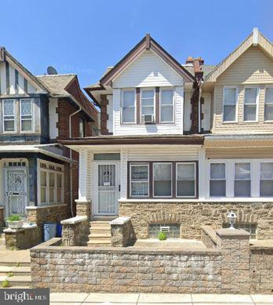 This elegant fixer-upper features 3 spacious bedrooms and 1 bath. Wonderfully proportioned rooms with high ceilings and wood floors. Gracious stone front entryway. Bring your dreams and your plans and make this your forever home.