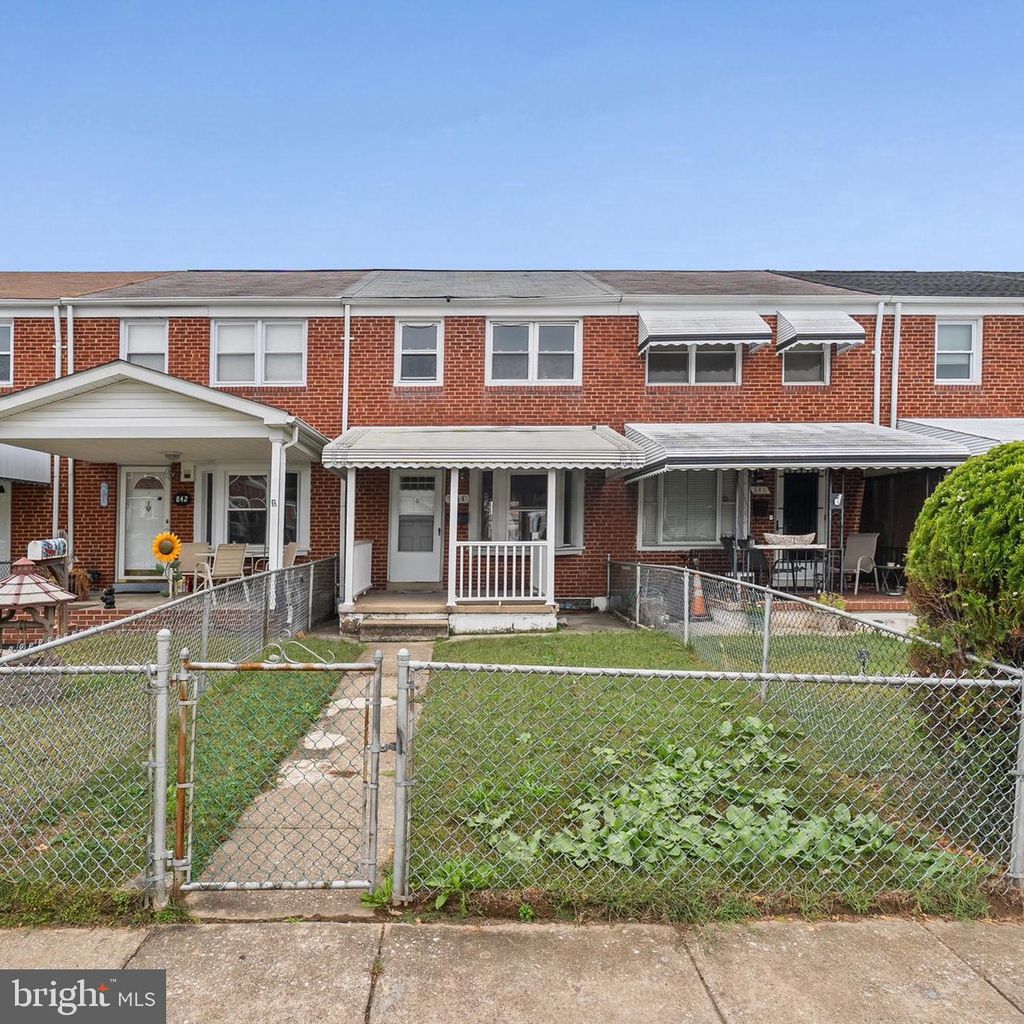 Photo of 844 N Marlyn Avenue, BALTIMORE, MD 21221 (MLS # MDBC2143538)