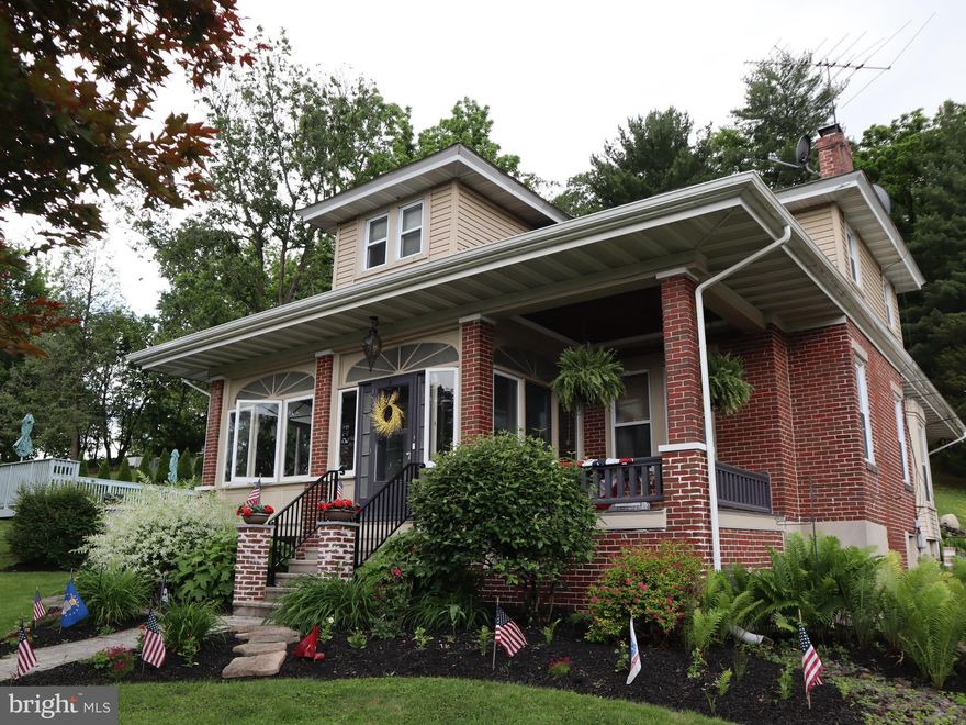 Motivated seller! Charming Craftsman on 1.9 wooded acres! Enjoy your morning coffee by the outdoor fireplace and pond with waterfall feature. Newly renovated kitchen with professional Viking 5 Series range and handcrafted oak island. Fully enclosed sun porch and spacious living room with free-standing woodstove. Freshly painted main living areas and formal dining room with solid chestnut sliding doors. Upstairs features a large open game room, two bedrooms, and a newly renovated full bath. The basement offers an expansive workshop area with easy access from the built-in garage. Relax by the above-ground pool and large deck, or garden in the established front yard space. Seller is motivated and offering Seller Assist toward buyer’s closing costs (subject to lender approval)!  Contact me today for details.