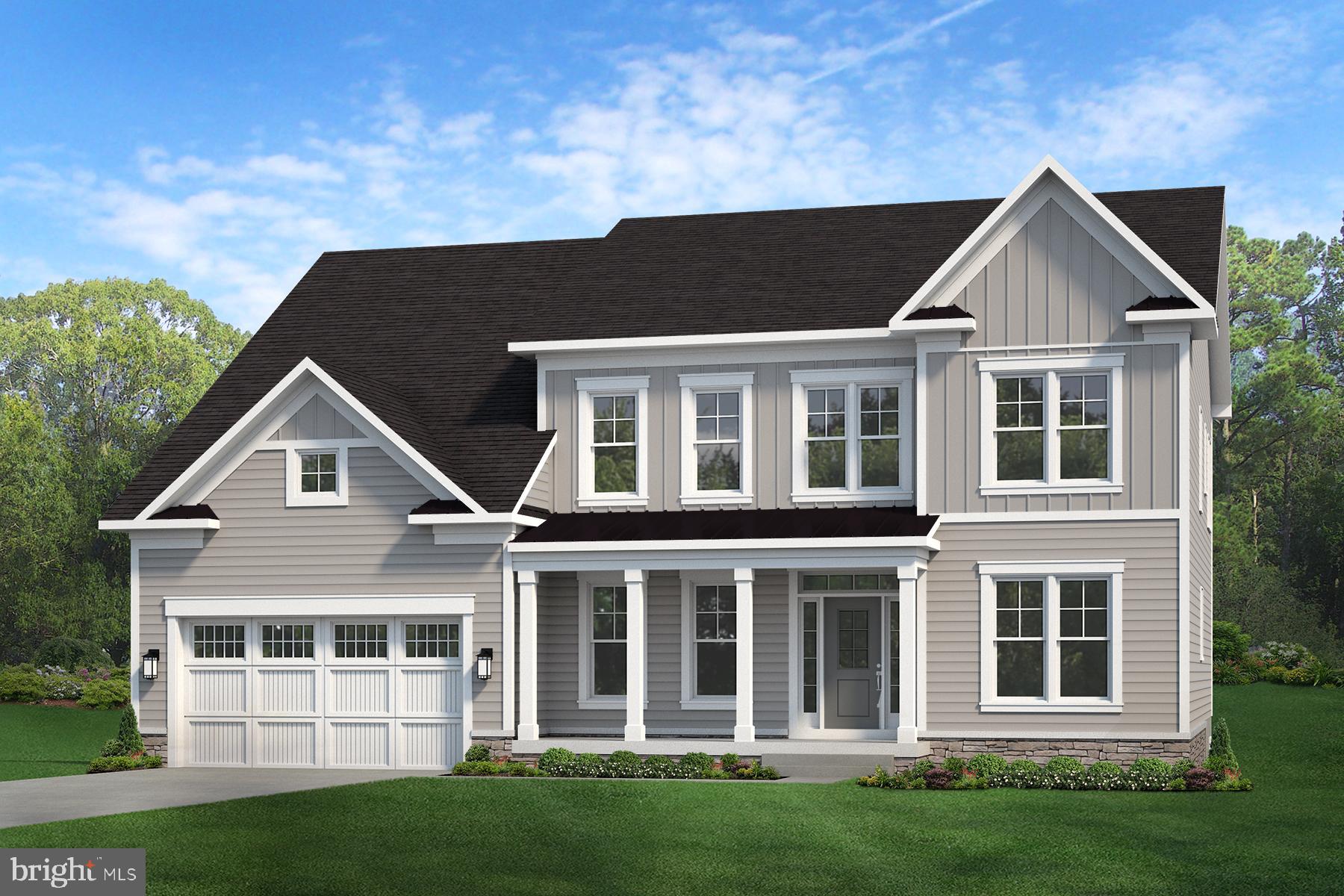 PRE-CONSTRUCTION OPPORTUNITY – ANTICIPATED COMPLETION: SUMMER 2026;
Introducing The Foxmoor by Evergreene Homes—an exceptional new construction opportunity in the sought-after neighborhood of Stonewall Manor. Ideally located within walking distance of the Dunn Loring Metro and just minutes from the Mosaic District, this address offers unparalleled access to premier shopping, dining, and commuter routes.
INCLUDED FEATURES:
The Foxmoor model features 3,856 square feet of thoughtfully designed living space, including 4 Bedrooms and 4.5 Bathrooms. The Deluxe Kitchen is appointed with soft-close cabinetry, quartz countertops, and an expansive island with additional cabinetry and seating—perfect for casual dining or entertaining. Each of the secondary Bedrooms on the upper level includes its own en-suite bath, offering comfort and privacy for all. Evergreene Homes proudly includes a best-in-class 10-year structural warranty for peace of mind.
CUSTOMIZATION OPPORTUNITIES:
This home is in the early stages of construction, allowing for personalized selections to suit your lifestyle and aesthetic preferences. Available options include a private study, morning room, main-level guest suite with full bath, butler’s pantry, and a spacious upper-level laundry room with built-in cabinetry and sink. The lower level may be finished to include a recreation room, fitness room, media room, additional bedroom, and full bath—bringing the total living space to approximately 5,967 square feet. You’ll also have the opportunity to select finishes, colors, and design elements that reflect your personal style.
LIVING IN THE FOXMOOR:
Upon entry, you're welcomed by gleaming hardwood floors and a sophisticated dual staircase, flanked by formal living and dining rooms. The Deluxe Kitchen is a focal point of the main level, featuring 42” soft-close cabinetry, granite or quartz countertops, and an oversized island—blending form and function for everyday living or hosting guests. The adjacent Great Room showcases a gas fireplace and elegant coffered ceiling.
Upstairs, the expansive primary suite serves as a private retreat, complete with a sitting area and generous walk-in closets. The spa-inspired en-suite bath includes dual vanities and a frameless glass shower. Each of the three additional bedrooms also offers en-suite bathrooms and ample closet space.
Contact us today to learn more about this unique opportunity. Floor plans and images are for illustrative purposes only; certain features shown may be optional or not included in the base price.
