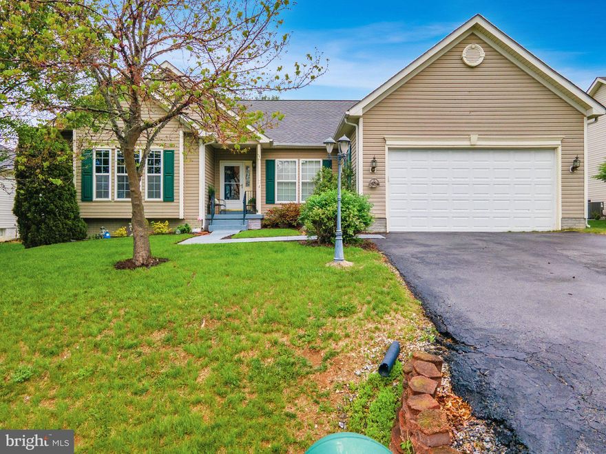 Welcome Home ! This beautiful Ranch-Style home features over 3,600sq. ft. of living space, perfectly situated on a premium lot with views of the pond and golf course from the rear deck (which also includes a screened in porch).  This spacious home has 4 Bedrooms and 3 Bathrooms with an additional Bonus Room in the basement. The fully finished basement is the perfect place for entertaining family and friends. The community amenities include an in-ground pool, tennis court, pickle ball, basketball and a playground / walking path for community activities throughout the year. The adjoining Golf Course is available at your leisure for an additional club fee. After a day on the golf course, relax at the Sycamore Restaurant across from Stonebridge Subdivision. Conveniently located just minutes from the VA Center, IRS Facility, and MARC Train, this home combines peaceful country living with easy access to major destinations. Don't miss this opportunity!