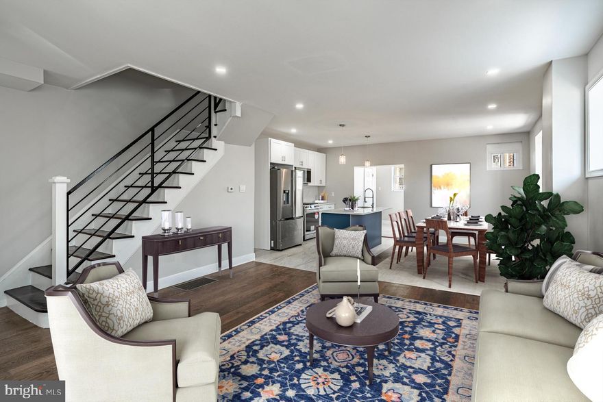 Welcome to 800 S. Cecil Street, a showstopping corner property in the heart of West Philadelphia’s historic Cobbs Creek neighborhood. This fully renovated home is where sleek design meets thoughtful functionality, bathed in natural light from three exposures that brighten every corner.

Step inside and be greeted by modern railings and new stairs throughout, guiding you through a home designed with today's lifestyle in mind. The gourmet kitchen is a chef’s dream, featuring Bluetooth-enabled appliances, a slide-in stove, quartz backsplash, pot filler, soft-close cabinetry, and a pantry tucked conveniently off the kitchen. Just beyond, the first-floor laundry area adds ease and practicality to your everyday routine.

With two full bathrooms and one half bath, each space is elevated by backlit LED mirrors and premium finishes. Soak your stress away in the oversized bathtub, then retreat to one of the three bright and airy bedrooms — each equipped with its own ceiling fan for personalized comfort. 

The finished basement offers a world of possibilities — with a private entrance, a full bath, and a blank canvas ready to suit your vision, whether it’s a guest suite, home office, creative studio, or additional living space. A dedicated storage room, accessible from both the street and interior basement, provides the perfect spot for bikes, seasonal gear, or outdoor essentials.

Outside, enjoy brand-new concrete and fencing wrapping the front, side, and backyard, along with exterior-access storage and a neatly tucked-away garbage cove that enhances curb appeal. 

This is more than just a home — it’s a modern sanctuary in one of West Philly’s most beloved neighborhoods, just a few blocks from Cobbs Creek Park, public transportation, and local amenities.