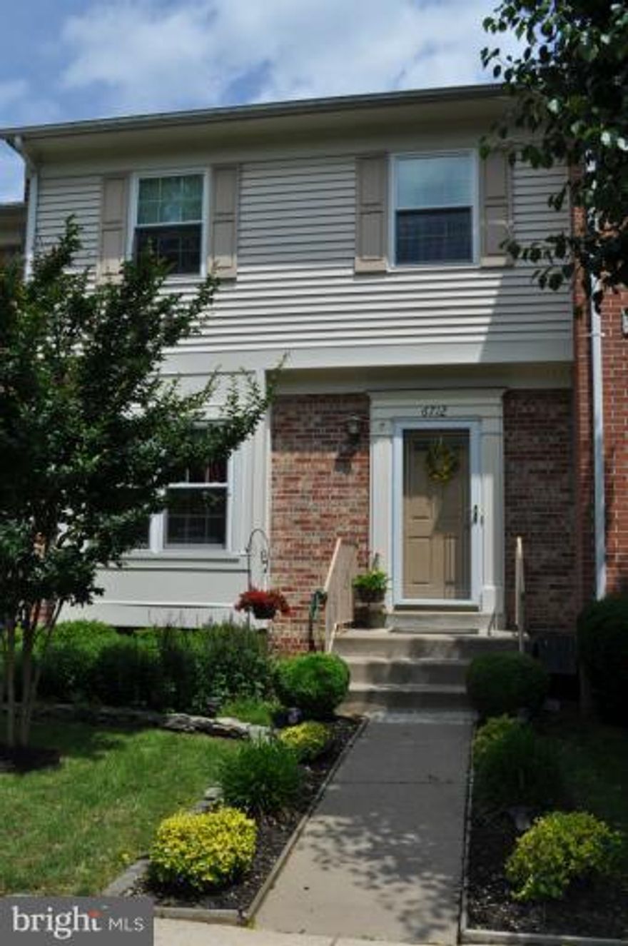 Spacious TH offers HUGE Living Rm w/ Box Window, Separate Dining Rm, Eat In Kitchen with Bump out & Large Deck overlooking Trees and Big Backyard. Master Bedroom w/ TWO walk-in closets, vaulted ceiling & private BA. Two good size additional BDs. Lower level has Huge Rec Rm w/ fireplace & walkout, additional large room & full bath. Very sunny interior! Pics from prior occupant. Avail 8/8.