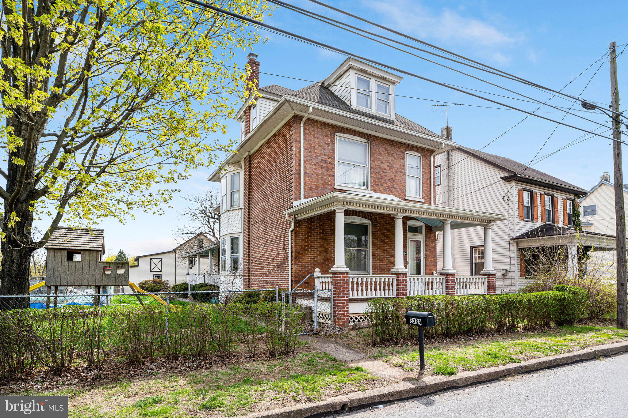 Experience a touch of country living with the convenience of an in-town location. This charming 4-bedroom, 2.5-bath brick home is full of character and ready for your personal touch to restore its full potential. Inside, you'll find beautiful natural woodwork, front and back staircases, and a finished third floor offering additional space and flexibility.
Outside, the property features a unique blend of amenities, including a garage/barn, fenced pastures—most recently home to mini donkeys—an in-ground pool that’s perfect for summer enjoyment, and a fenced yard for added privacy.
With so much to offer at this price point, this property presents an exceptional opportunity. Schedule your appointment today.