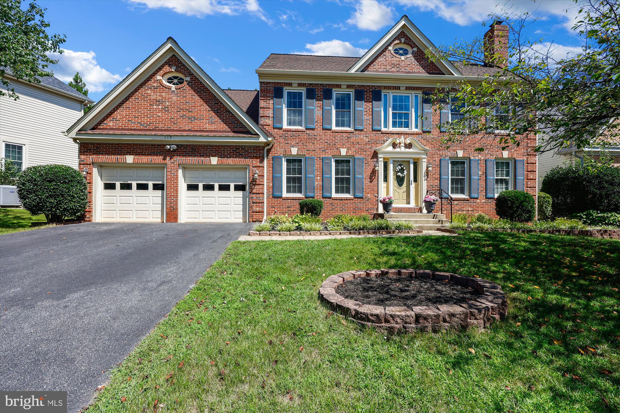 Your Dream Home Awaits in Washingtonian Woods! Discover this wonderful brick front colonial in the desirable Washingtonian Woods neighborhood. With immaculate landscaping, this home welcomes you with a spacious foyer leading to a formal dining room and cozy living room with a fireplace—ideal for gatherings. A dedicated office with French doors provides an ideal space for remote work. The kitchen features granite countertops, wood cabinetry, and stainless steel appliances. The generous eat-in area opens to a grand family room with two-story ceilings and an impressive floor-to-ceiling brick fireplace, creating a warm and inviting atmosphere for family and friends. A convenient powder room completes the main floor. Upstairs, the luxurious primary suite offers a serene retreat with an ensuite bath, soaking tub, large shower, and dual walk-in closets. Three additional bedrooms, a full bath, and a laundry room add to the second floor's appeal. The expansive basement is perfect for entertaining, equipped with a wet bar, full bath, and versatile bonus room. Outside, enjoy a flat, fenced backyard with a large brick patio—great for entertaining or just hanging out. This home features an attached two-car garage, providing ample space for your vehicles and additional storage.The community offers a pool, clubhouse and walking trails, and a plethora of nearby shopping and dining options at Crown, Rio, and The Kentlands. With easy access to I-270 and public transit and a sought after school district, this home offers comfort and convenience. Don’t miss your chance to make this remarkable home yours!