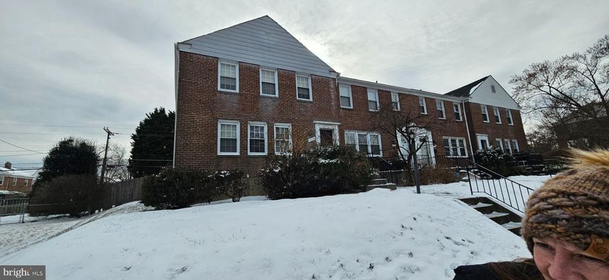 Opportunity is knocking!  Welcome to a unique end-of-group property offering spacious living and incredible versatility in the heart of Towson! Originally designed as a two-unit home, this property is perfect for a multi-generational household, a work-from-home setup, or a single-family conversion.

Main Level Comfort: The first floor features a bright and airy living and dining area, two bedrooms, and a full bath.  Both bedrooms lead out to a super-sized back deck overlooking a private, fenced yard —ideal for relaxing or entertaining.  Rear yard also includes a large storage shed, perfect for all your yard and garden items.  The finished basement includes a family room with a cozy gas fireplace, a washer and dryer, and plenty of storage space. 

Upper Level: Includes a living room, dining room, kitchen, two additional bedrooms, and a full bath. This space could function as an in-law suite, guest quarters, or simply extra living space for a growing family.  Great opportunity for additional rental income!

Home Highlights: Durable slate roof, new refrigerator in the upper kitchen, and separate utilities for flexibility.  
Seize the day with this income producing Opportunity: While it does need some work, this property is a blank canvas waiting for your personal touch.
With its spacious layout and unbeatable location, this is a wonderful opportunity to create your dream home in Towson.  Don't delay, see it today!