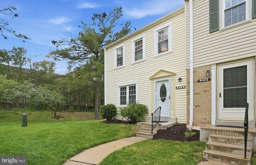 ***OPEN HOUSE THURSDAY***The Best of both worlds - just renovated end unit townhome but with the condo association maintaining the exterior.  win win!  Drop your bags and kick off your shoes in the entry, and close the hustle of the world behind the front door. Will you flop on a sofa and watch TV in the family room, or save that for the cool basement den instead?  Maybe you'll be drawn straight to the sounds and smells of home coming from the kitchen. The main level also provides a convenient powder room and elegant separate dining room. Bonus lifestyle feature is the walk out to the back patio for cool breezes, grilling and conversations with friends into the summer nights. When it's time to call it a night, the top level has two bedrooms with a lovely bath to share, plus the primary suite. Just enough space to keep this home in an affordable package, less than 2 miles to the VRE for quick commutes to the pentagon and DC. You can walk to essentials and splurges like Tous le Jours Bakery.  Did I mention the popular Lake Braddock schools? Move Right In!!