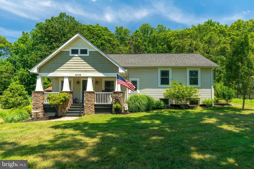 Don't judge a book by it's cover! This 3BR/2.5BA craftsman is old-world charm on the outside, but new world living on the inside! The soaring vaulted ceiling greets you when you walk in to this open concept main level with a chef's granite kitchen & stainless steel appliances! The large granite peninsula extends out to the large family room with wood burning fireplace! The main level master has vaulted ceilings, walk-in closet, brand new bath w/ jetted tub, separate stall shower & double vanities! Both secondary BRs are on the upper level! Finished basement could be 4th BR! House has interior French drain as well! The large private backyard can be used for outdoor dining, fireside chats or just relaxing under the shade trees! Call today for your private showing because this one won't last!