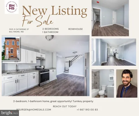 525 S Catherine Street, Baltimore, MD 21223 - MLS#: MDBA2136524