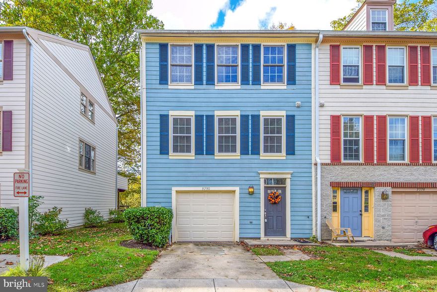 What an amazing location! Freshly painted from top to bottom, this fantastic end unit town home is located in Historic Ellicott City in walking distance to down town! Spacious foyer leads to a family room with large windows and built in book shelves and half bath. Open main level is bright with gleaming hardwoods and french doors leading to the back deck. Eat-in kitchen includes granite counter top and stainless steel appliances. Upstairs, the airy main bedroom has a vaulted ceiling, double closets, and its own bath with separate walk-in shower and tub. The second level is completed with two bedrooms and another full bath. The one car garage has upgraded flooring. Well maintained and waiting for you to move right in and enjoy all that this lovely home and special area have to offer!
