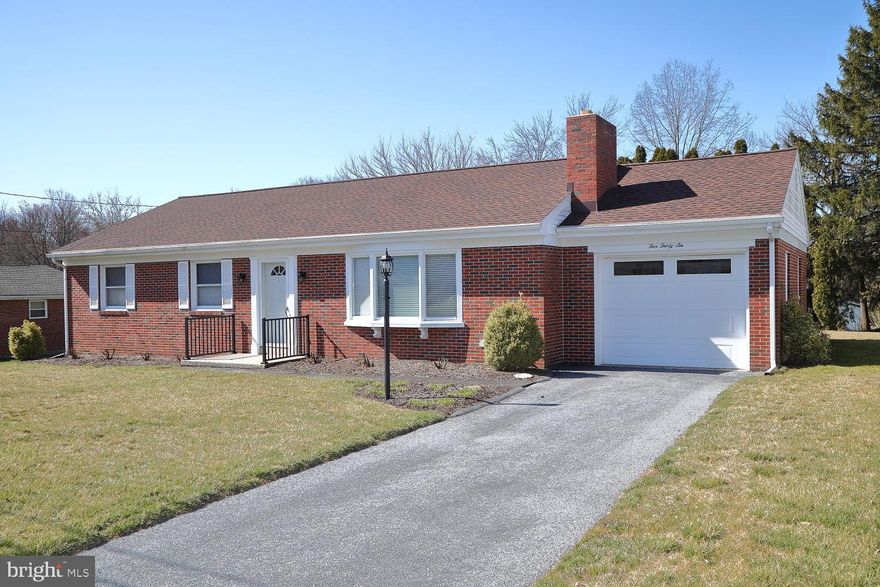 Immaculately maintained rancher with 2 or 3 bedrooms, 2-full bath, lots of beautiful hardwood flooring, replacement windows, eat-in kitchen and formal dining room, custom blinds, beautiful sunroom, level lot, finished basement, 1-car garage, gas heat and so much more.