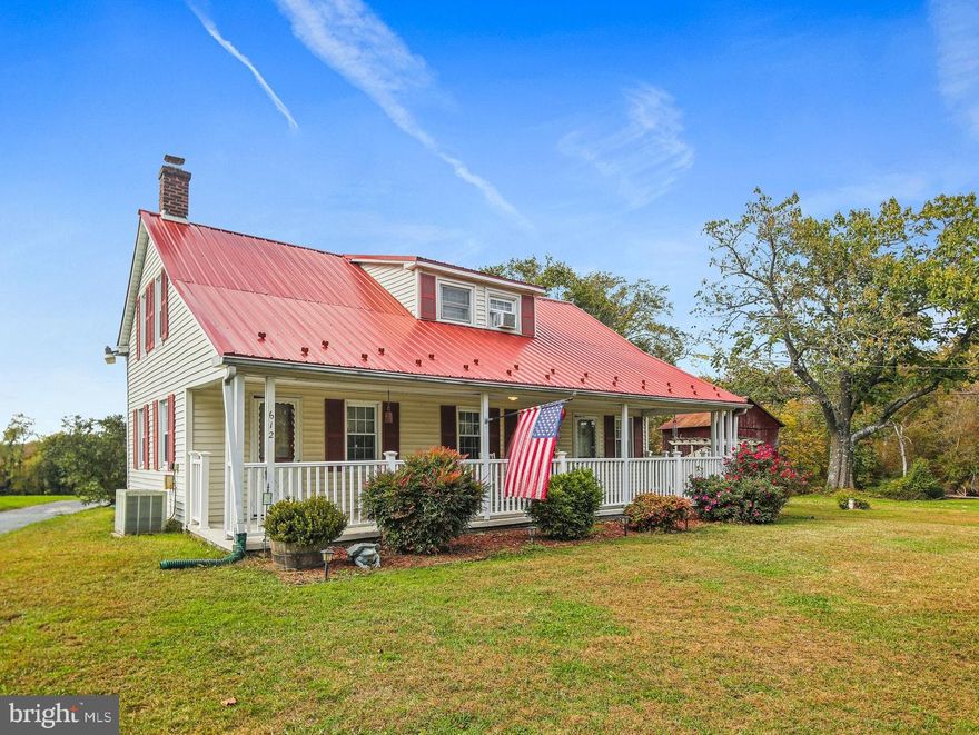 Why Buy a Townhome When You Can Own a Piece of History?
Welcome home, this charming slice of Harford County history is nestled on over an acre of peaceful countryside, just minutes from I-95, Bel Air, and Aberdeen. According to local lore, this inviting farmhouse once served as a one-room schoolhouse more than a century ago, and much of its character still shines through today from the hand milled beams and solid stone foundation to the covered front porch that practically begs you to sit and stay awhile.
The home has been lovingly maintained and thoughtfully updated where it counts. A newer standing-seam metal roof offers timeless appeal and comes with a 50-year warranty, while the new septic system was recently upgraded to accommodate up to five bedrooms, providing flexibility for future expansion.
Inside, you’ll find classic charm and endless potential, a cozy kitchen with farmhouse touches, warm wood accents, and flexible upper-level rooms that can adapt to your needs. Outside, the property includes an old three-stall barn and additional storage shed, perfect for hobbyists, collectors, or anyone who dreams of a little extra space.
Whether you’re drawn to its story, its space, or its soul, this is a rare opportunity to own a truly unique home with history, heart, and room to grow.