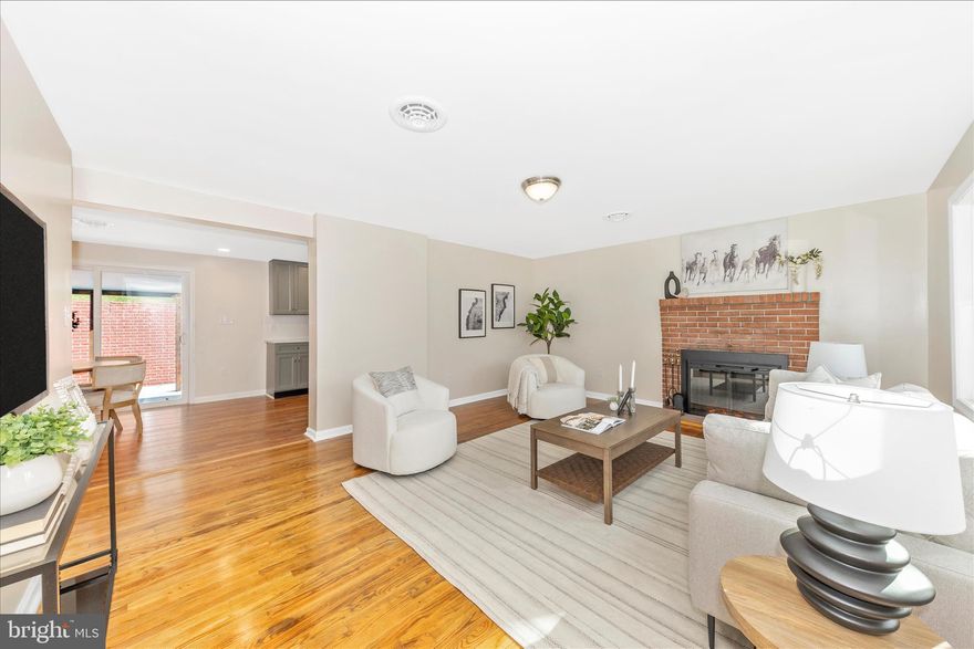 This charming ranch-style home, built in 1965 and completely renovated in 2025, offers a perfect blend of classic comfort and modern updates. With 1,425 sq. ft. of thoughtfully designed living space, this residence features three inviting bedrooms and two full bathrooms, including a primary bath that promises a serene retreat. The heart of the home is the family room, seamlessly connected to the kitchen, making it ideal for gatherings and everyday living. Enjoy the warmth of wood floors and a cozy fireplace that adds a touch of elegance to the space. Step outside to a generous 0.56-acre lot, where you can relax on the brick patio under the awning, perfect for outdoor entertaining or quiet evenings. The attached carport provides convenient parking, ensuring your vehicles are protected year-round. Located in a vibrant community, this home is surrounded by excellent schools, lush parks, and convenient public services, making it an ideal place to settle down. The neighborhood boasts a friendly atmosphere, with local shops and dining options just a short drive away. This property is less than two minutes away from I-70, making it easily accessible to major commuter routes. Embrace the lifestyle this home offers, where comfort meets community, and every day feels like a retreat. Don't miss the opportunity to make this delightful property your own!