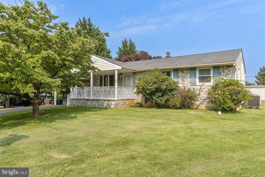 Welcome home to this charming 3 bedroom/1.5 bath rancher that is situated on a lovely .39 acre lot that offers a nice amount of interior as well as exterior living/ entertainment space. Inside boasts a generous size eat-in kitchen with beautiful built-ins & a door that allows you access to the covered deck.  Bay window highlights the living room which also offers hardwoods under the carpet. The primary bedroom has hardwood floors & a private half bath with an oversized linen closet and a huge walk-in closet that could be used to expand your owner’s bath. 2 additional bedrooms with hardwood floors plus hall bathroom with stackable washer & dryer complete the main level. Large unfinished basement with outside exit, attached shelves & additional washer & dryer allows ample room for expansion or lots of additional storage space. Exterior boasts a wonderful yard that backs to Oklahoma Road Middle School, an amazing covered deck, a large attached carport, a welcoming front porch and 2 sheds with electric. Brand NEW AIR CONDITIONING unit just put in and the house is equipped with an Generac  whole house generator. Great location – Convenient to major routes, parks, restaurants, shopping, medical & Downtown Sykesville.
A wonderful home with lots of potential that allows easy one level living & offers you the flexibility to update where & how you want – just waiting for your personal touches!