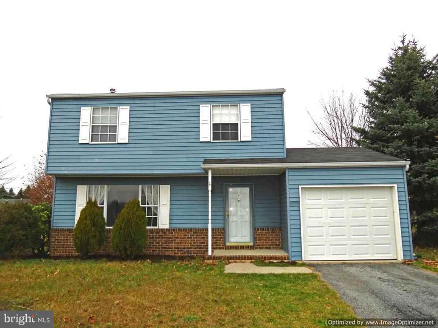 Brand new carpet and fresh paint makes this 3 bedroom, 1.5 bath home move-in ready! Come see all it has to offer including tiled FOYER & KITCHEN, laminate in FR & DR, fenced back yard with shed, partially finished LL, upgraded from oil heat to forced hot air system, central A/C, upgraded electrical panel, spacious one car GAR w/access to rear yard, all appliances in the home stay! Come see your home before someone else does. Included Radon System already Installed!