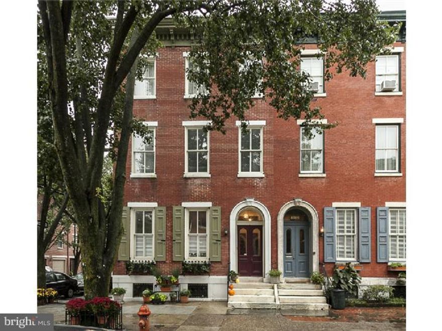 Incredible 4100+ sq. ft. Corner  Three Story Townhouse, located on one of the most coveted blocks in the Art Museum, with 2 car garage parking. Featuring marble vestibule entry, high ceilings, period detailed finishes, formal living room, formal dining room, fireplace, hardwood floors, gorgeous newer kitchen with granite countertops, island service area and high-end appliances, atrium breakfast room and garage access.  Magnificent second level family room overlooking the living and dining rooms.This dramatic 4 bedroom home features 2 master suites plus 3.5 bathrooms, a dumbwaiter servicing all three floors, fabulous 3rd floor  and roof top decks  with spectacular skyline views. This very special property is within walking distance to the Barnes, Rodin and  Philadelphia Art Museums, Whole Foods Market, Kelly Drive and all of the wonderful area restaurants.