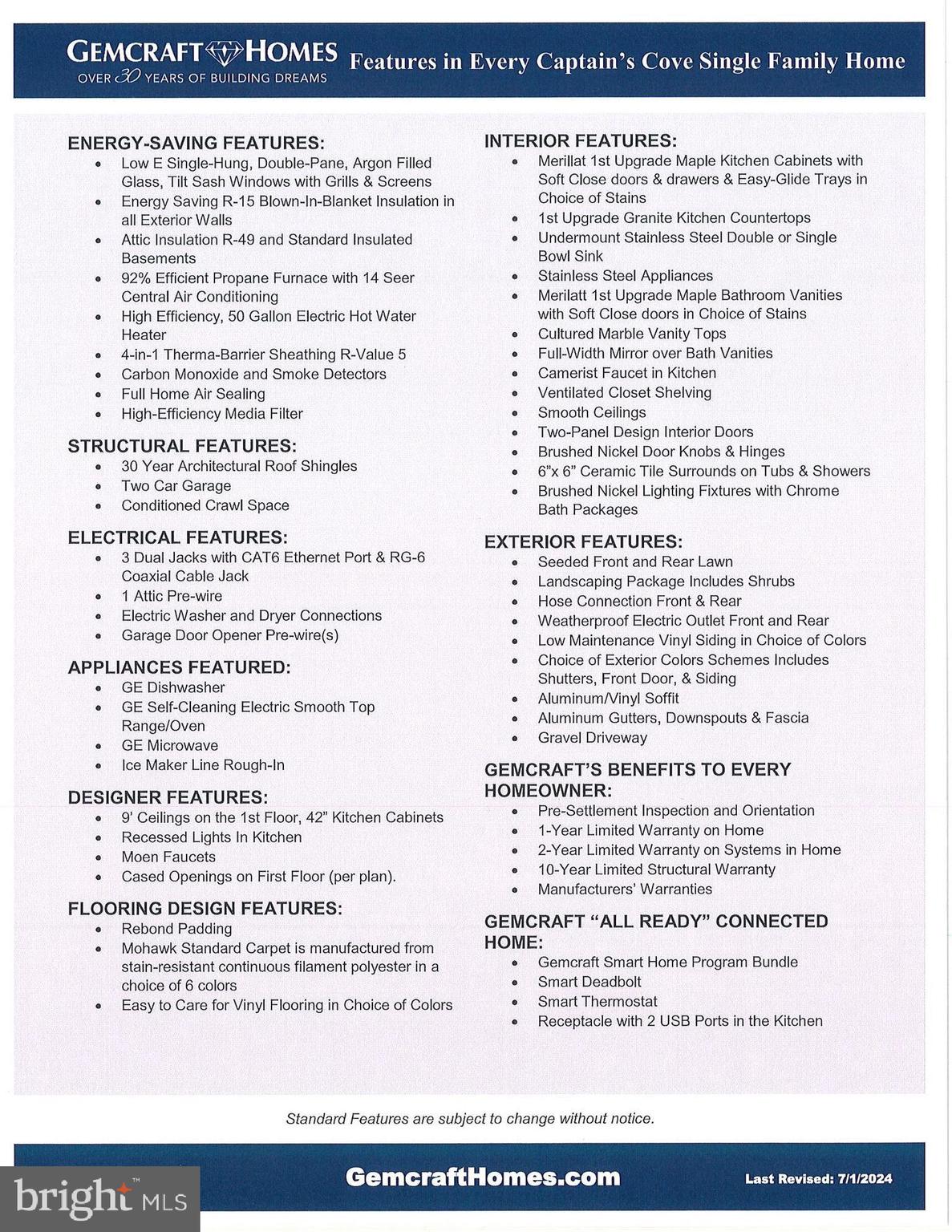 CAPTAIN'S COVE - Residential