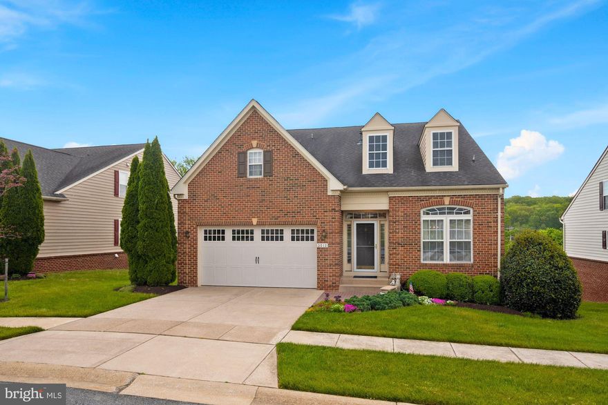 "SELLERS RECEIVED AN OFFER SIGHT UNSEEN AND ACCEPTED THE OFFER"  GORGEOUS!!! RARE OPPORTUNITY TO OWN BRICK FRONT SINGLE HOME WITH  4554 SQUARE FOOT FINISHED LIVING SPACE IN SOUGHT AFTER  ELLICOTT MEADOW 55+ ADULT COMMUNITY. MANICURED FRONT YARD INVITES YOU INTO THE MAIN LEVEL OF THE HOME WITH GLEAMING HARDWOOD FLOORS, FORMAL LIVING ROOM, DINING ROOM, PRIMARY BEDROOM,  PRIVATE LUXURY PRIMARY BATHROOM, HUGE WALK IN CLOSET, SECOND BEDROOM, 2ND FULL BATH, OPEN AND AIRY SOARING 2 STORY CEILING FAMILY ROOM AND UPGRADED KITCHEN WITH 42” CABINETS, STAINLESS STEEL APPLIANCES, BREAKFAST ROOM AND SUNROOM WITH FRENCH DOORS, SLIDING GLASS DOORS LEADING TO THE HUGE DECK OVERLOOKING BREATHTAKING SCENIC VIEW OF THE BACKYARD EXPANDING TO THE ENDLESS GREEN WOODED LOT AND POND. UPPER LEVEL FEATURES GLEAMING HARDWOOD FLOORS THROUGHOUT ENTIRE LEVEL, LOFT,  SPACIOUS 2 BEDROOMS WITH EACH PRIVATE VANITY ROOM AND 3RD FULL BATH. WALKOUT LOWER LEVEL OFFERS HUGE SUN FILLED  RECREATION ROOM WITH WINDOWS & SLIDING GLASS DOORS ACCESS TO THE METICULOUSLY MAINTAINED GREEN BACKYARD, HALF BATH AND TONS OF STORAGE SPACE.(1042 SQUARE FOOT). THE COMMUNITY HAS A SWIMMING POOL, TENNIS COURT, AN EXERCISE ROOM AND CLUBHOUSE. CONDO ASSOCIATION TAKES CARE OF ALL OUTSIDE MAINTENANCE. CONVENIENTLY LOCATED CLOSE TO SHOPPING, RESTAURANTS, R-40 & 70. CHECK OUT THE VIDEO TOUR OF THE HOME FOR DETAILED INSIDE AND OUTSIDE VIEWS.