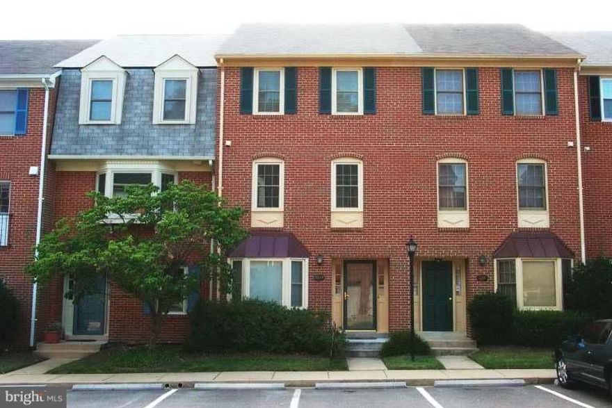 3 Level, 3 BR, 3 Full Baths.  Rec Room w/ wood burning fireplace.  Brick patio off Rec Rm.  Fenced backyard.  Hardwood floors on main level.  Renovated kitchen.  First floor bath just renovated.  Painting and carpet cleaning in process.  Double-pane windows.   Pull-down stairs to floored attic.  One assigned space + visitor and street parking.   Pool membership available.  Tenant pays elec., owner pays water + trash.  1.3 miles to Ballston Metro.  Available no earlier than June 1.   Minimum one year lease.   Will consider pets on a case-by-case basis w/ refundable pet deposit.  No smoking.