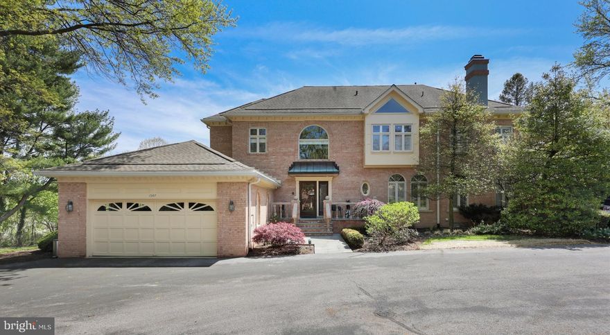 Welcome to your dream home at 1307 Wrenfield Way in the prestigious Wrenfield community. This idyllic residence is perfect for those seeking to enhance their lifestyle or downsize without compromising on luxury or convenience. Nestled within Villanova’s premier gated enclave, this expansive 3-bedroom, 4.5-bathroom home offers nearly 6,000 square feet of meticulously designed living space—ideal for those who value elegance, functionality, and privacy.

Step inside to discover gleaming marble floors and an open, easy flow floor plan, creating an inviting and comfortable retreat. Entertain effortlessly with an eat-in kitchen that leads to a spacious, new Trex deck, complete with retractable awnings for comfort. For the true entertainer, the living room boasts a wood fireplace and a wet bar. A fully finished walk-out basement serves as the perfect second living room, complete with a new pool table and full bath.

This home exudes timeless sophistication, featuring high-end upgrades unique to this property. Beyond the multiple sliding glass doors on the lower level, a massive and beautiful property unfolds, complete with a large scenic pond just steps away. Experience the ultimate blend of luxury, convenience, and maintenance-free living in this exclusive community. Located in the esteemed Lower Merion School District, this home is conveniently near renowned schools and all forms of transportation. It offers easy access to Center City Philadelphia, the airport, and is just a 90-minute drive to NYC.