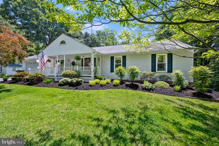 Welcome to your dream home in Owings with beautiful hardwood floors! Located on a 3+ acre wooded lot. The home has a front porch and enormous yard with a shed. It’s surrounded by nature, giving you the privacy you need in the North end of Calvert County. This beautiful 3 bedroom, 3 bath rambler, with 2 car attached garage, is nestled on a hill overlooking a private setting. Formal living room with a wood burning fireplace. LARGE family room addition with built-ins.  Step-out onto either of the rear decks to a fully fenced yard with mature landscaping. Primary Bedroom with ensuite and attached rear deck. The kitchen offers granite countertops. Walkout basement with workshop, craft room, wood-burning stove, and plenty of storage. Hurry, this one won't last long!!

Cul-de-sac location and no HOA fees to worry about.  Blue ribbon schools and in close proximity to the Chesapeake Bay and Patuxent River. Easy commute to Annapolis, Washington, D. C., Andrews AFB, Baltimore and Virginia. 

Don't wait to see this home that has been maintained with absolute pride! This home will not disappoint.  Contact us today to schedule a viewing and experience the quiet and amazing location of your future home.
