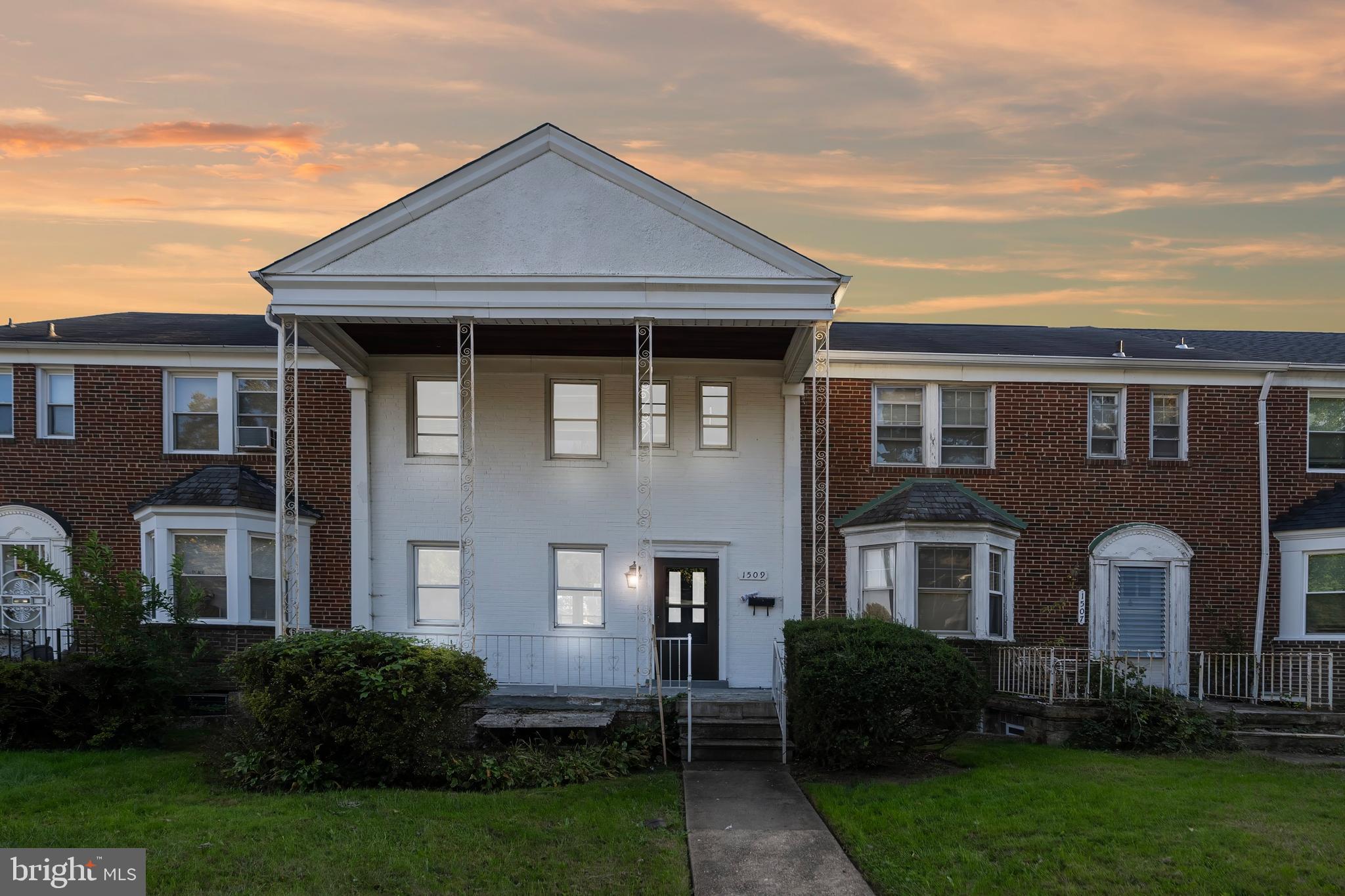 Welcome home to 1509 Northgate Rd! This spacious townhome awaiting your finishing touches, features 4 bedrooms and 3 bathrooms, offering ample living space across multiple levels. The sun-filled interior boasts hardwood flooring , large rooms, and a finished basement that create an inviting atmosphere. Located walking distance to Morgan State University, this home is situated in a prime spot close to parks and major commuter routes. With plenty of potential for investment or personal updates, this space is ready to be called home. Don’t miss out—schedule your tour today!