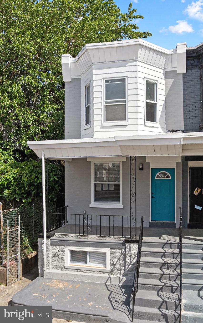 Welcome to 5514 Broomall Street, a beautifully renovated 2-story End row home located in the heart of the Kingsessing neighborhood of Southwest Philadelphia. Priced at $259,000, this charming 3-bedroom, 2-bathroom residence blends classic character with modern upgrades. Step inside to find an open floor plan that features large living room, dinning room and a stylish modern kitchen with breakfast bar, corian counter tops, soft close gray shakers, with wine cabinet, accented back splash, and stainless steel appliances. Home is loaded with recessed lights and gleaming wood flooring throughout.. Both bathrooms have been tastefully updated.
Situated on a desirable corner lot, this home is bathed in natural light and features a fully finished walk-out basement—ideal for a home office, gym, or extra living space. The spacious primary bedroom with large closet is complemented by two additional generously sized bedrooms, making it a great fit for families or guests. Additional features include central heat and air, and fenced rear yard. With a total of 1,850 square feet of finished living space and easy access to public transportation, parks, and city amenities, this home is move-in ready and waiting for you. Property is eligible for up to 30k in grants for downpayment & closing cost. Schedule your private showing today!