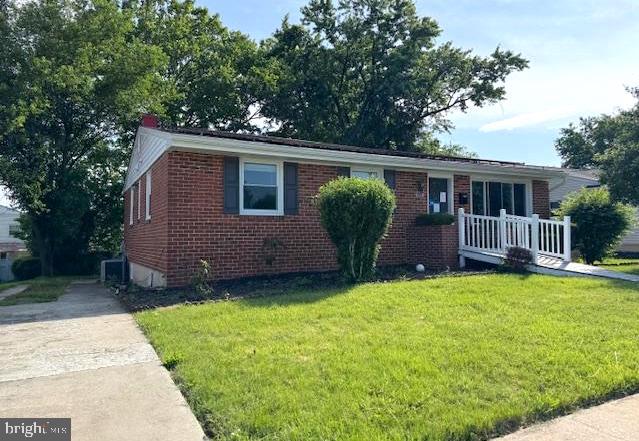 Brick rancher located in a top notch community, welcome to 7911 Brookhaven in Baltimore County, just off the North West side of the Baltimore Beltway! Large home with lots of space inside and out. As you enter, there's a foyer that opens up to a large living room with with a huge bay window. The kitchen leads out to a tree lined shady level rear yard, with a patio to enjoy cooking out. This home has nice-sized bedrooms with lots of closet space throughout. There's room for entertainment on the lower-level, 2 bedrooms and half bath. There's a basement door leading to your backyard. Updated furnace, roof and has solar panels. Additional storage space in the lower level as well. Thank you for your interest and Happy Home Hunting!