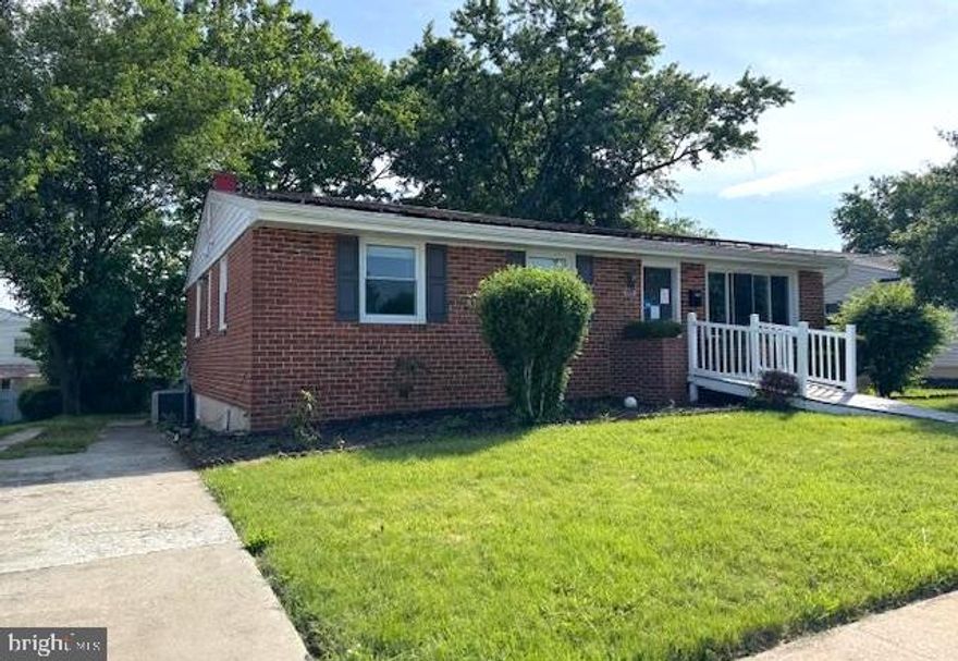 Brick rancher located in a top notch community, welcome to 7911 Brookhaven in Baltimore County, just off the North West side of the Baltimore Beltway! Large home with lots of space inside and out. As you enter,  there's a foyer that opens up to a large living room with with a huge bay window. The kitchen leads out to a tree lined shady level rear yard, with a patio to enjoy cooking out. This home has nice-sized bedrooms with lots of closet space throughout. There's room for entertainment on the lower-level, 2 bedrooms and half bath. There's a basement door leading to your backyard.  Updated furnace, roof and has solar panels. Additional storage space in the lower level as well.  Thank you for your interest and Happy Home Hunting!