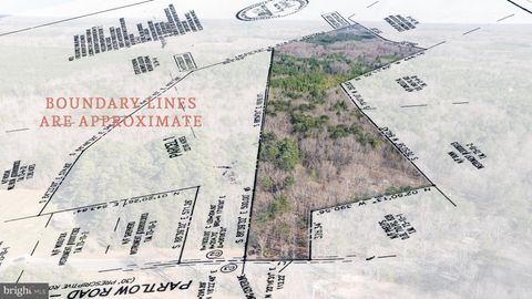 Vacant Land For Sale - 4669 Partlow Road<br/> PARTLOW, VA 22534